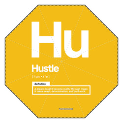 NOVL Umbrella: Hustle White | Yellow