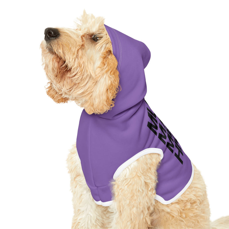 MMMH Pet Hoodie: Light Purple | Black