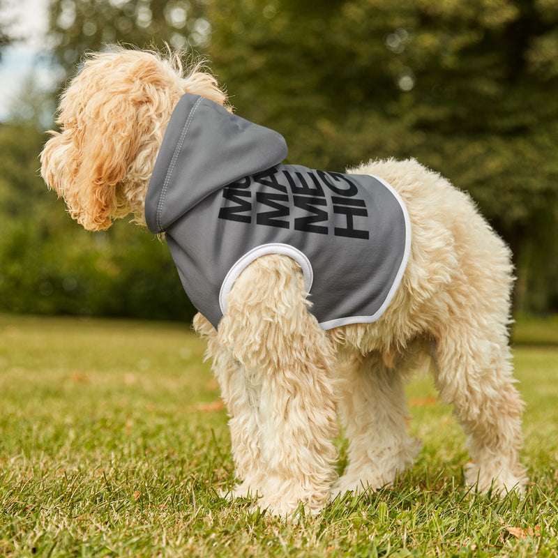 MMMH Pet Hoodie: Grey | Black