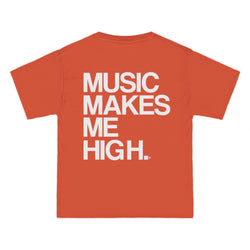 MMMH Unisex T-Shirt: Orange | White Lettering