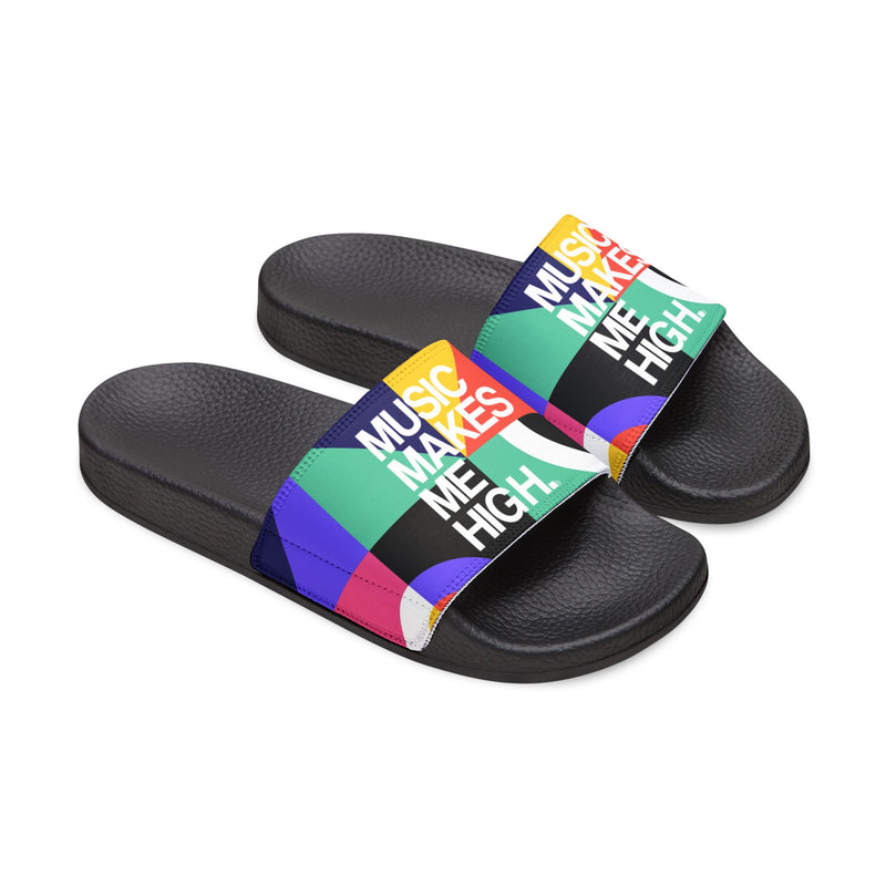 MMMH Unisex Sandals: Clement/Black | White