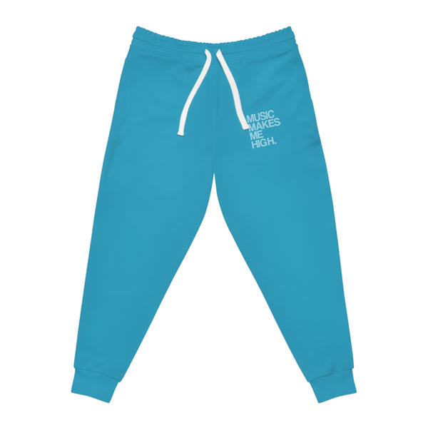 MMMH Unisex Joggers: Turquoise | Light Turquoise