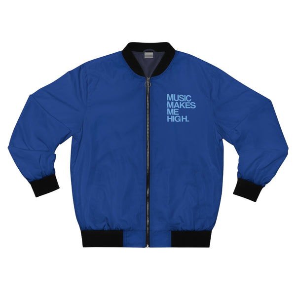 MMMH Unisex Bomber Jacket: Dark Blue | Light Blue