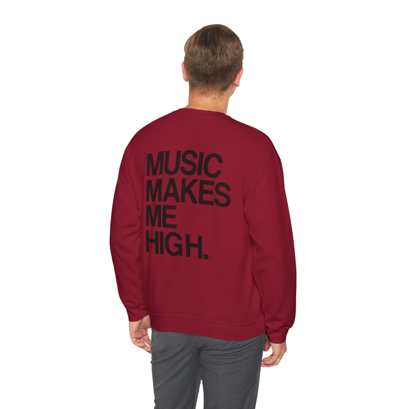 MMMH Unisex Sweatshirt: Cardinal Red | Black Lettering