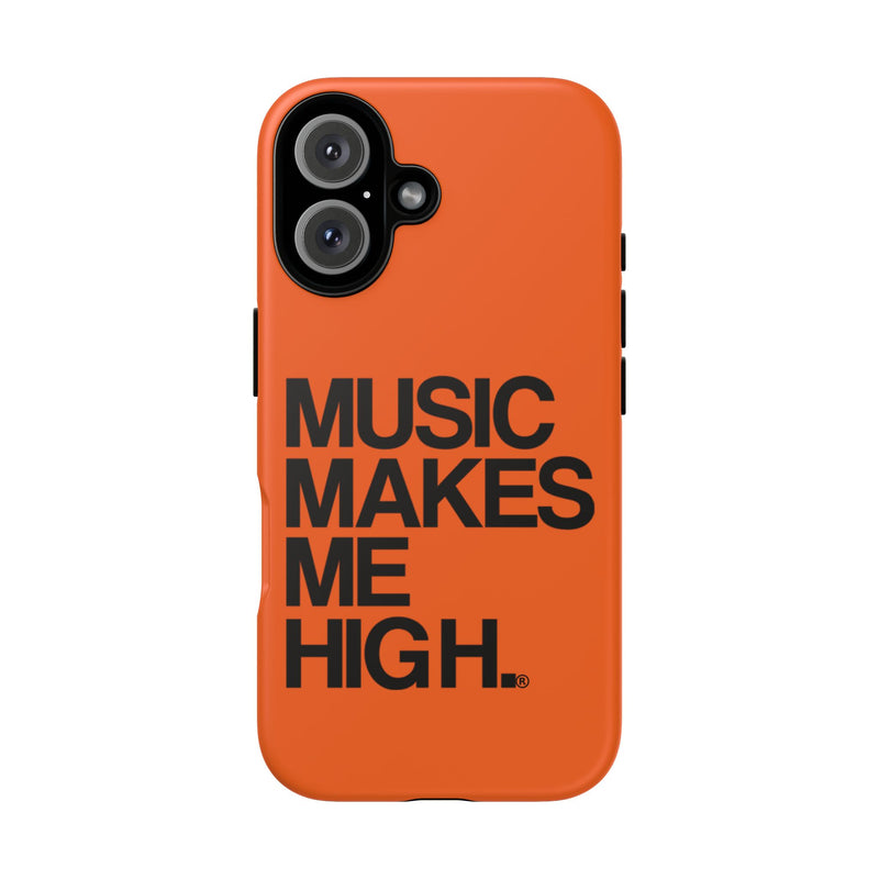 MMMH Classic Phone Case: Orange | Black