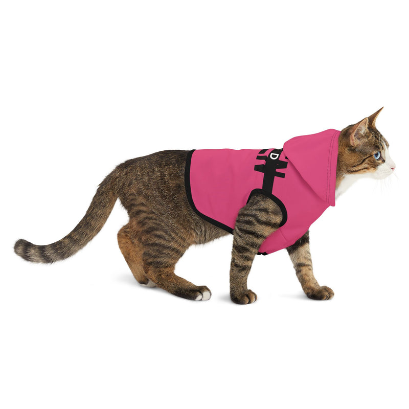 IJTT Pet Hoodie: AT Strike Black | Pink