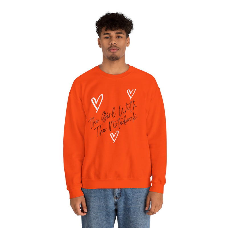 TGWTN Unisex Sweatshirt: White/Black | Orange