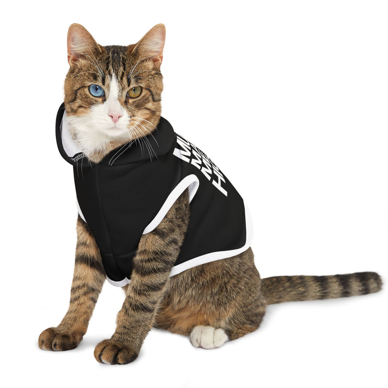 MMMH Pet Hoodie: Black | White