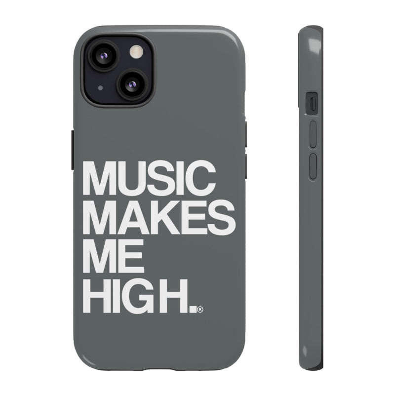 MMMH Classic Phone Case: Dark Grey | White