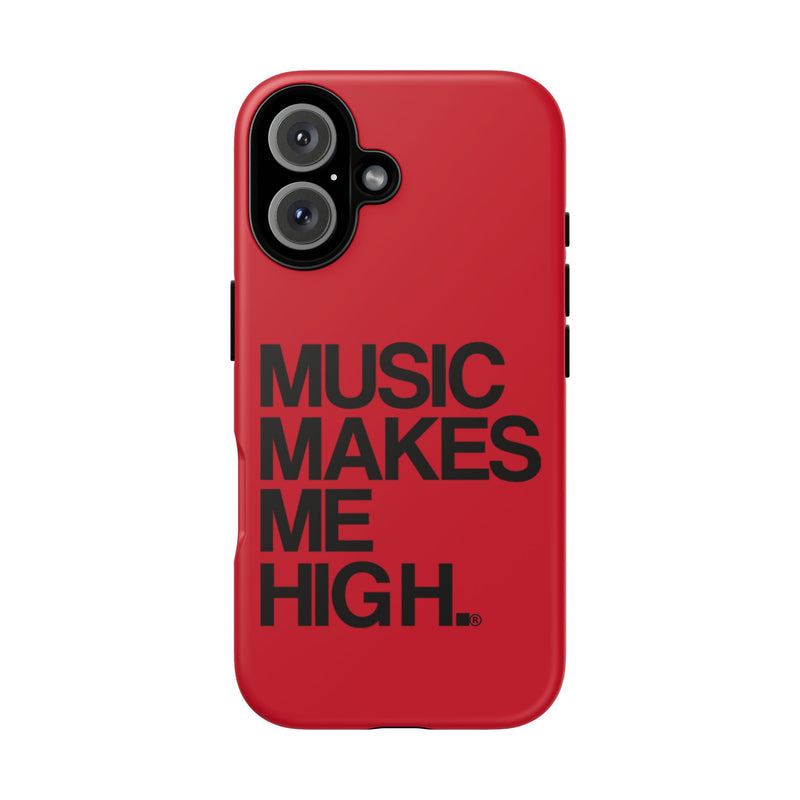 MMMH Classic Phone Case: Dark Red | Black