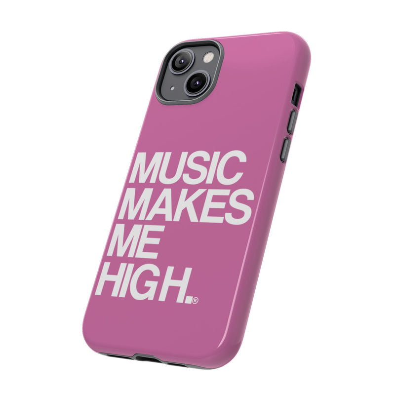 MMMH Classic Phone Case: Light Pink | White