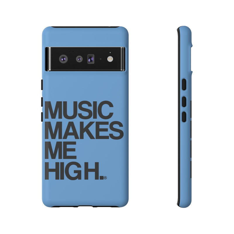 MMMH Classic Phone Case: Light Blue | Black