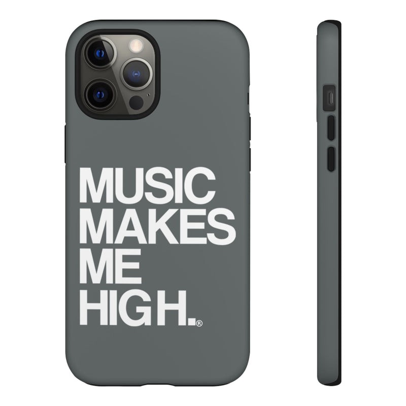 MMMH Classic Phone Case: Dark Grey | White