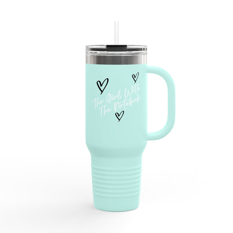 TGWTN Insulated Mug: Black/White | Teal