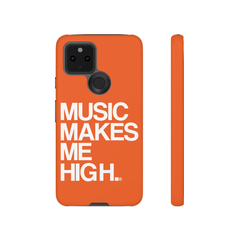 MMMH Classic Phone Case: Orange | White