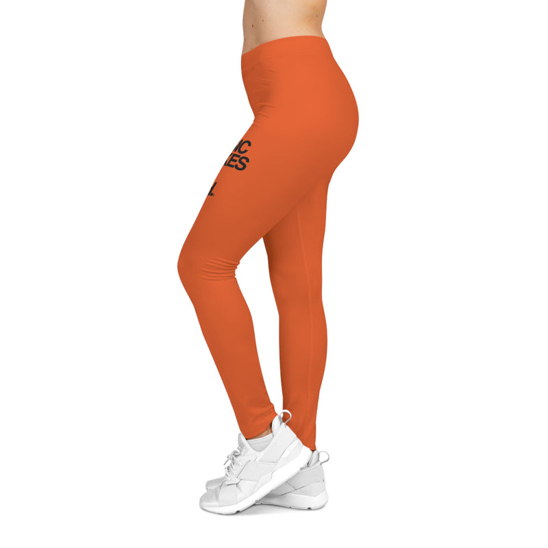 MMMH Leggings: Orange | Black