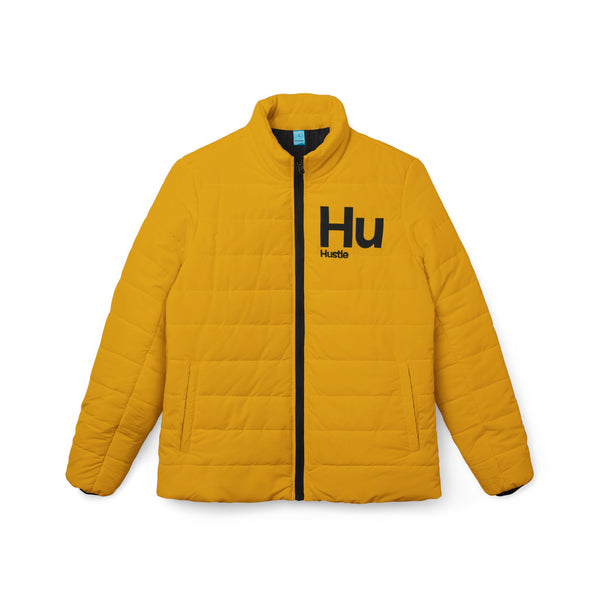 NOVL Women’s Puffer Jacket: Hustle Black | Yellow