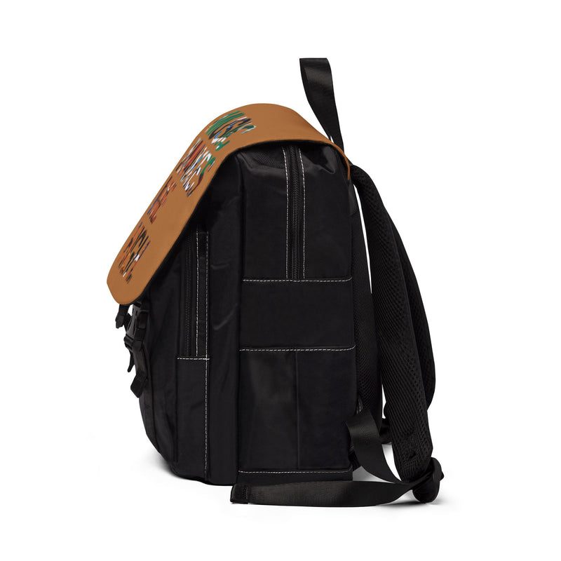 MMMH Backpack: Light Brown | Graffiti