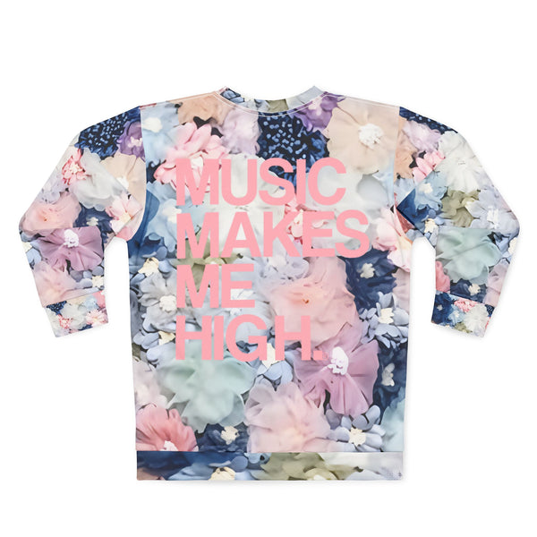 MMMH Unisex Sweatshirt: Flowers | Light Pink