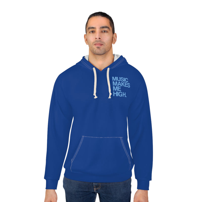 MMMH Unisex Hoodie: Dark Blue | Light Blue