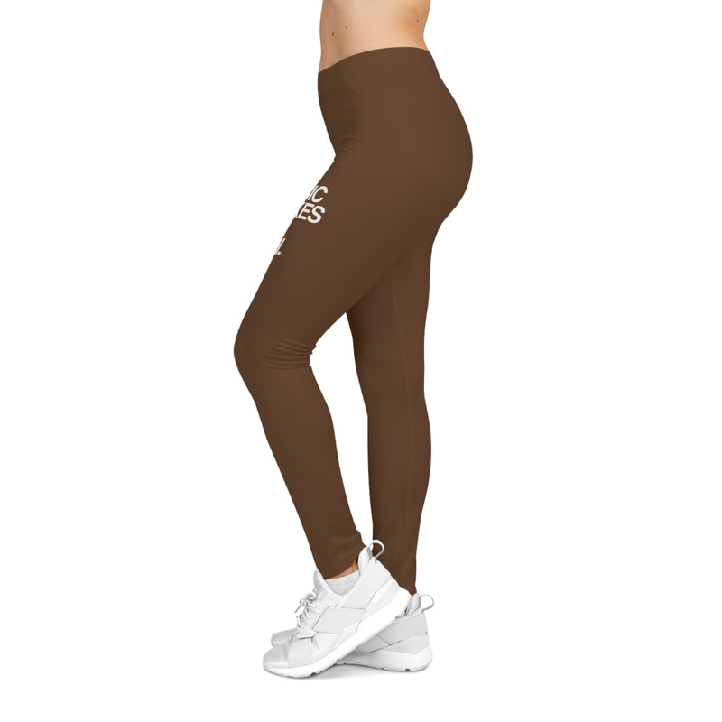 MMMH Leggings: Brown | White