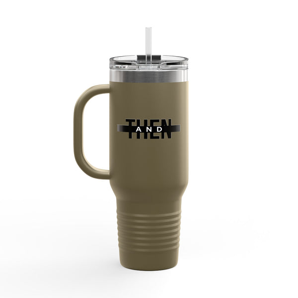 IJTT Insulated Mug: At Strike Black | Olive