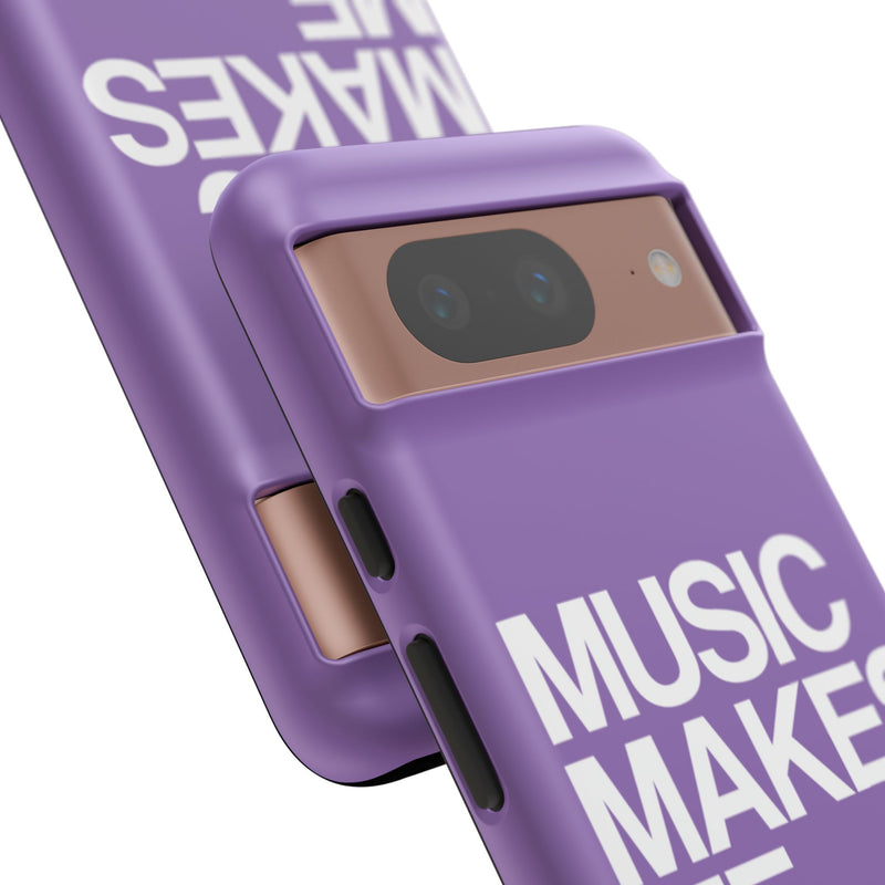 MMMH Classic Phone Case: Light Purple | White