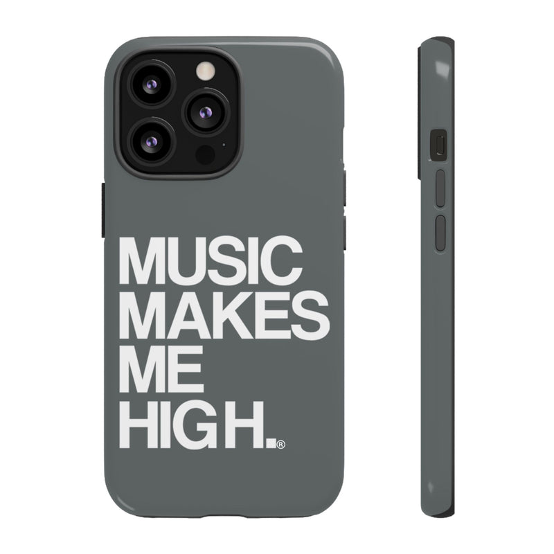 MMMH Classic Phone Case: Dark Grey | White