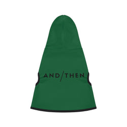 IJTT Pet Hoodie: AT Slash Black | Kelly Green