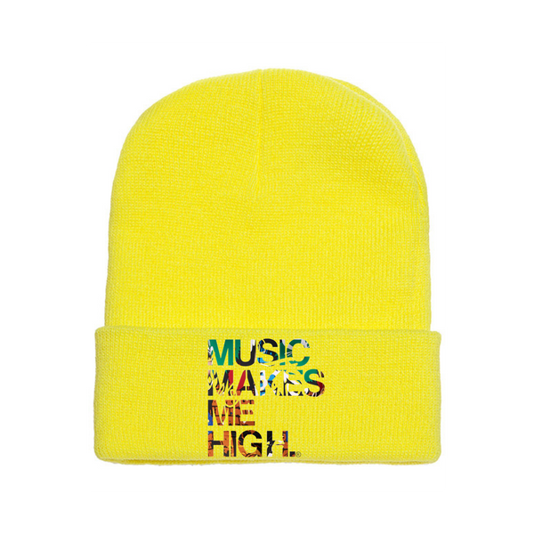 MMMH Beanie: Yellow | Graffiti