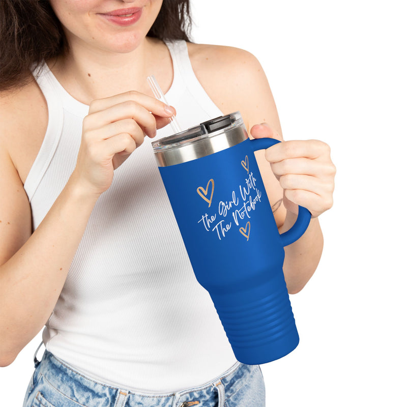 TGWTN Insulated Mug: Brown/White | Royal