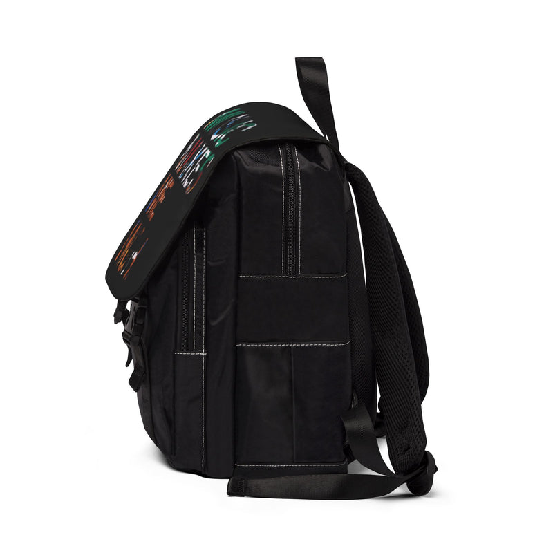 MMMH Backpack: Black | Graffiti