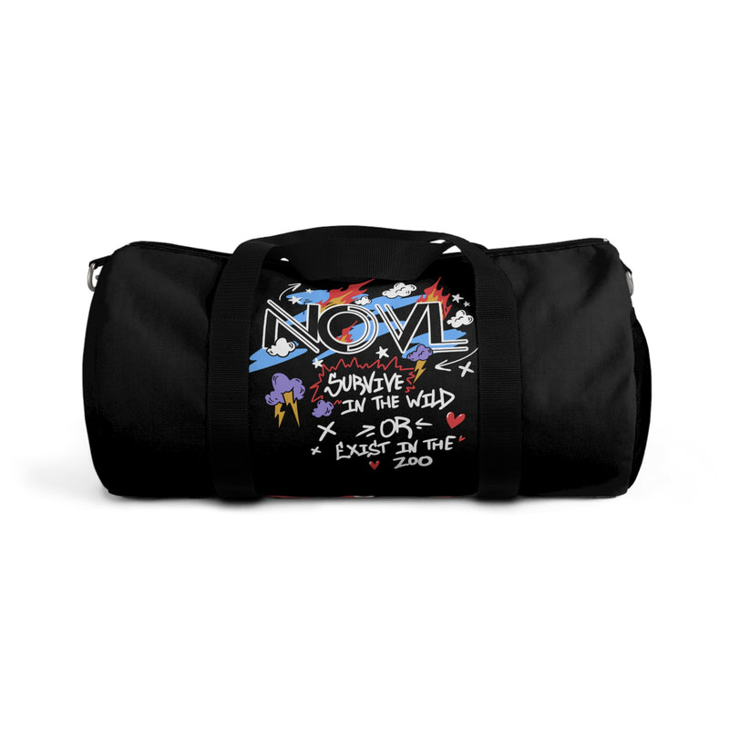 NOVL Duffel Bag: Survive | Black