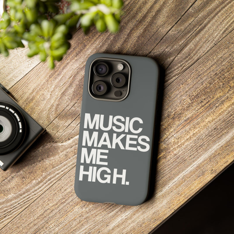 MMMH Phone Case: Dark Grey | White