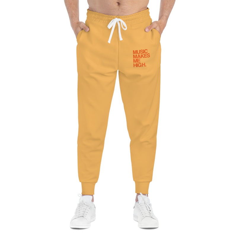 MMMH Unisex Joggers: Light Orange | Orange