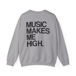 MMMH Unisex Sweatshirt: Sport Grey | Black Lettering