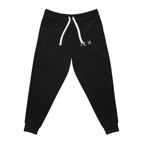 NOVL Unisex Joggers: Black | White