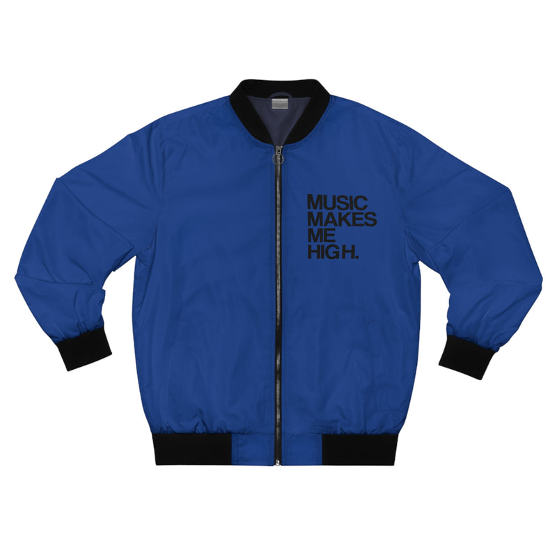 MMMH Unisex Bomber Jacket: Dark Blue | Black