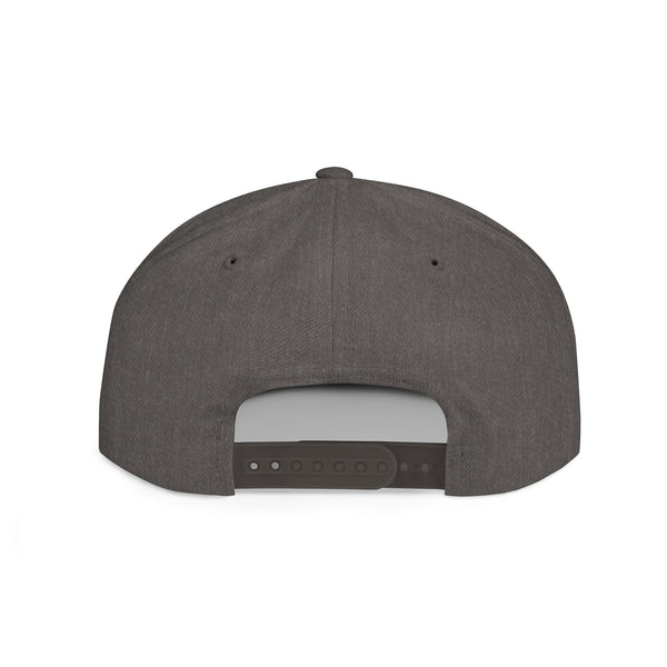 MMMH Classic Snapback: Dark Heather_White