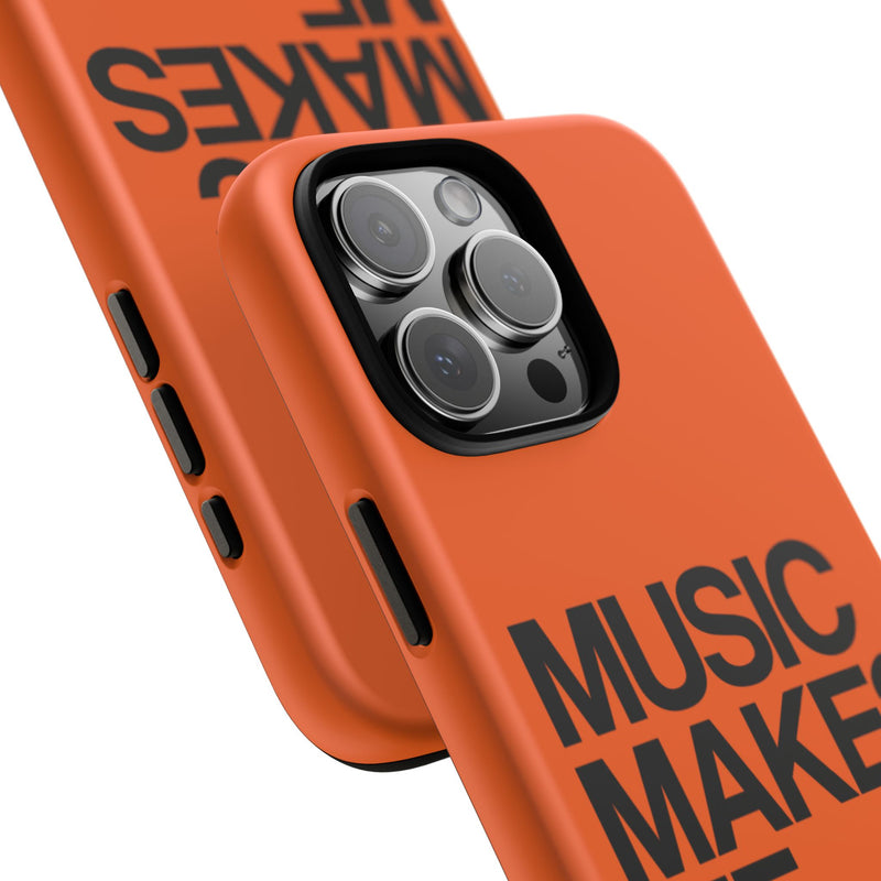 MMMH Classic Phone Case: Orange | Black