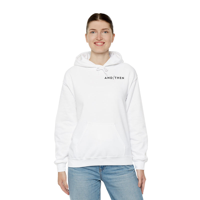 IJTT Unisex Hoodie: AT Slash Black | White