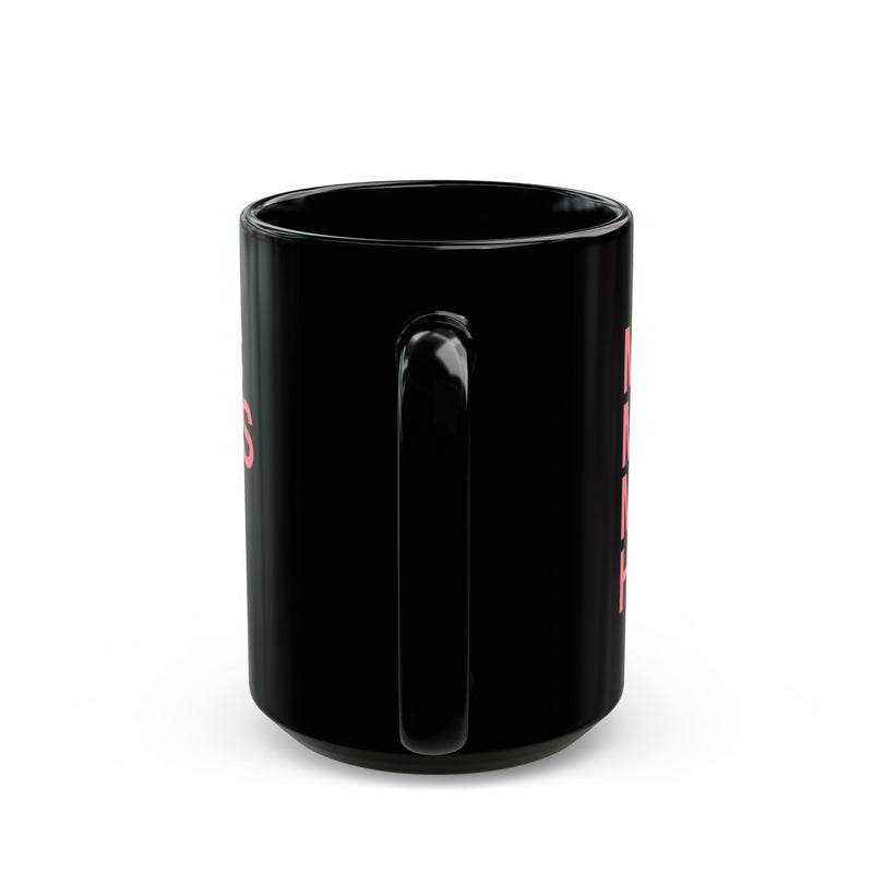 MMMH Black Mug: Safety Pink