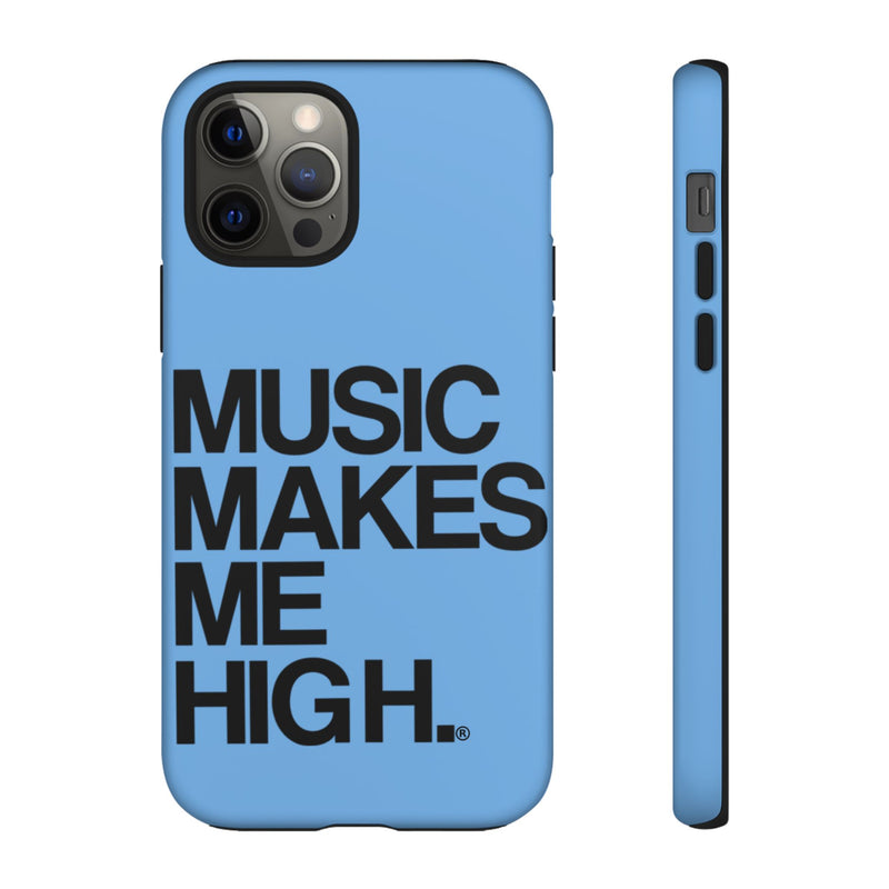 MMMH Classic Phone Case: Light Blue | Black