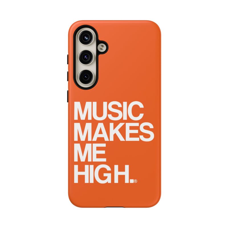 MMMH Classic Phone Case: Orange | White