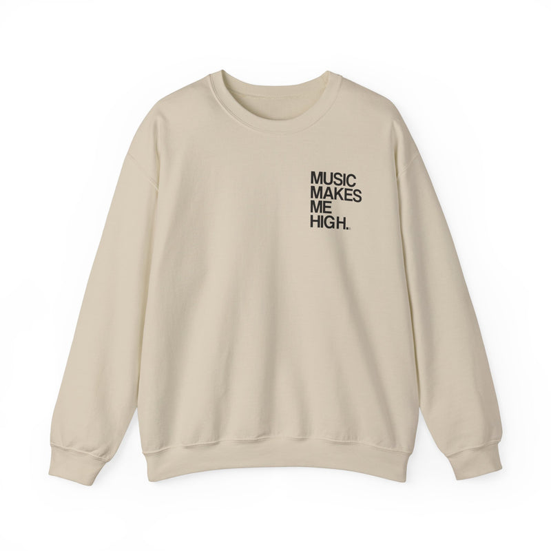 MMMH Unisex Sweatshirt: Sand | Black Lettering