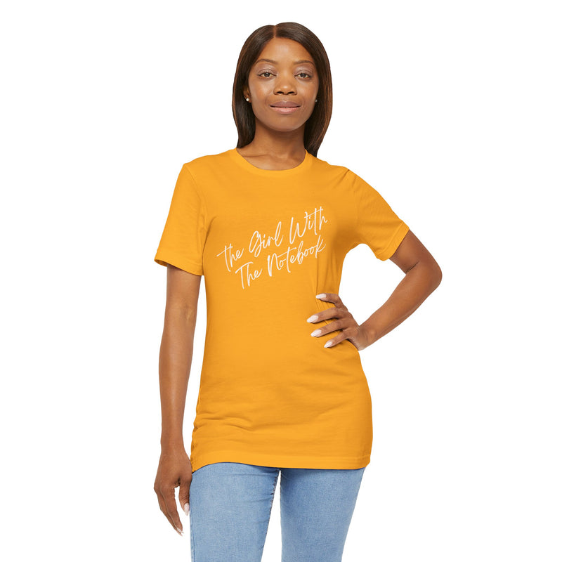 TGWTN Unisex T-Shirt: White | Gold