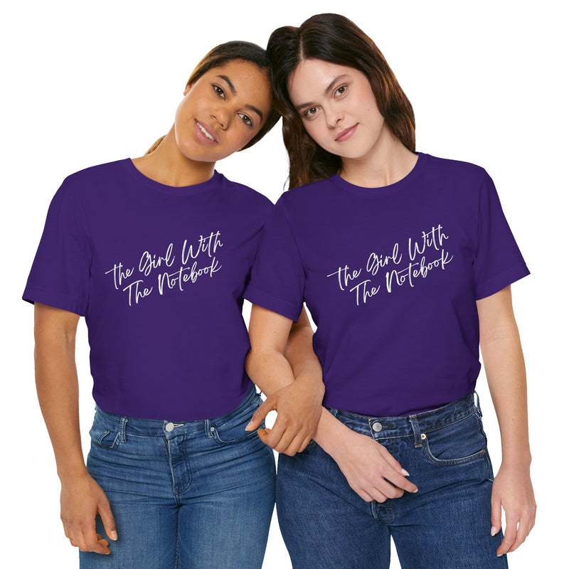 TGWTN Unisex T-Shirt: White | Purple