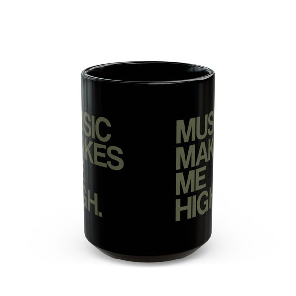 MMMH Black Mug: Military Green