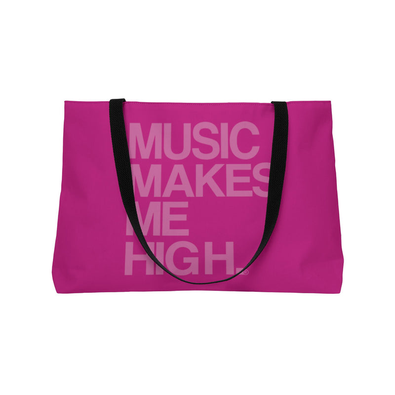 MMMH Weekender Bag (Black Handle): Pink | Light Pink