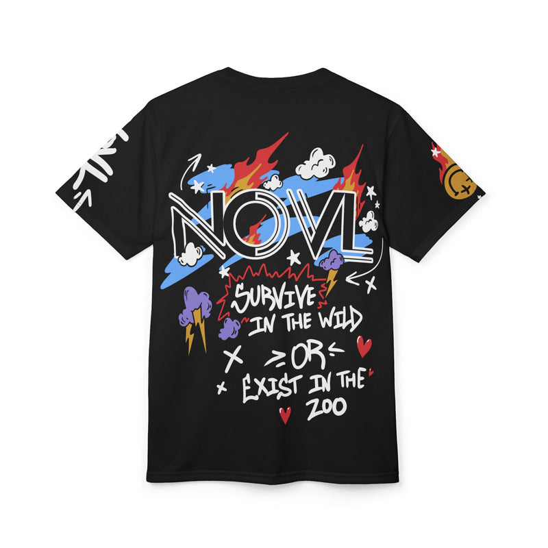 NOVL Unisex T-Shirt: Survive | Black